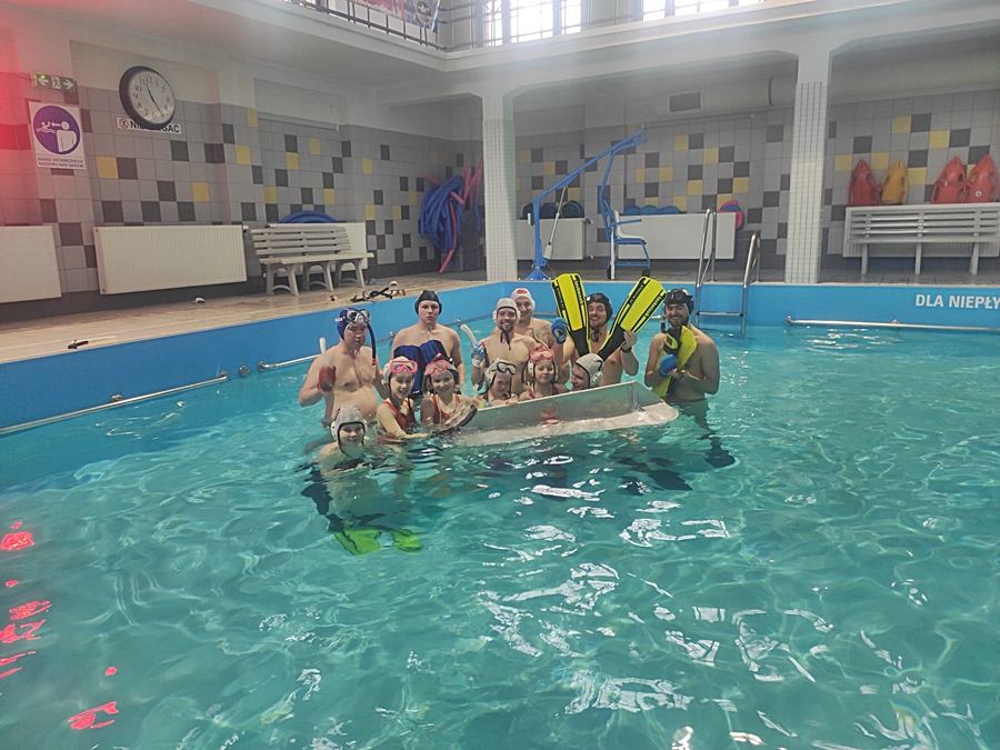 Hokej pod wodą Walenie Siemianowice Śląskie Trening 4 III 2023. Koniec Walenia czyli Amatorska Liga Hokeja Pod Wodą